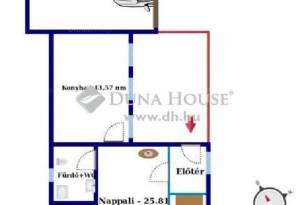 Gödöllői eladó családi ház, 2 szobás, 57 négyzetméteres