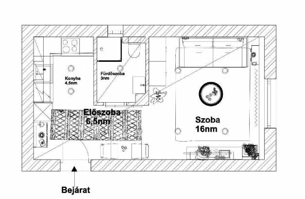 Lakás eladó Dunaharaszti, 30 négyzetméteres