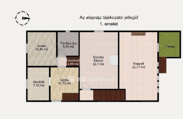 Komáromi családi ház eladó, 226 négyzetméteres, 8+1 szobás