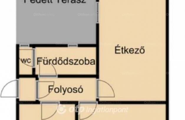 Derecskei eladó családi ház, 2 szobás, a Zsák utcában