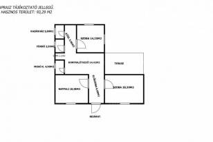 Pusztavacsi eladó családi ház, 4 szobás, 93 négyzetméteres