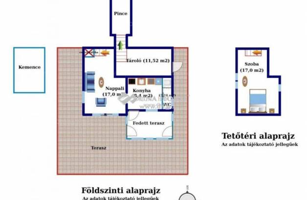 Nagykozári családi ház eladó, 56 négyzetméteres, 2 szobás