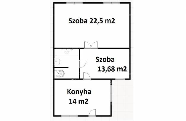 Eladó lakás, Budafok, Budapest, 2 szobás