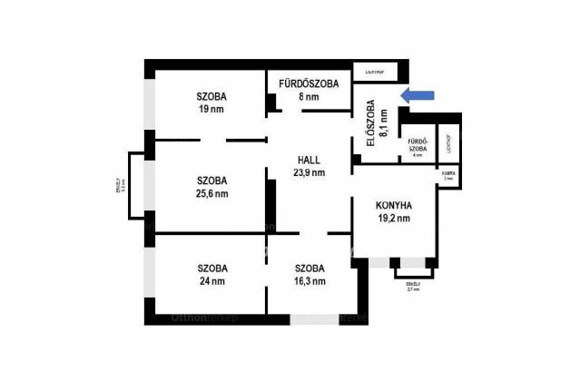 Eladó lakás Újlipótvárosban, XIII. kerület Katona József utca, 4 szobás