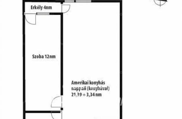 Budapesti új építésű lakás eladó, 47 négyzetméteres, 2 szobás