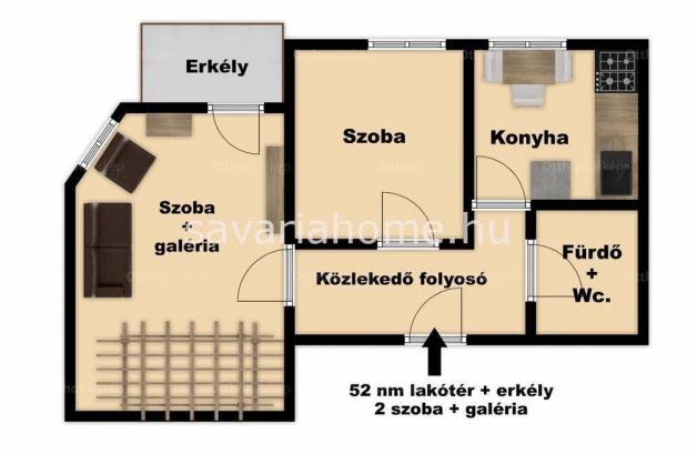 Eladó 2 szobás lakás Szombathely