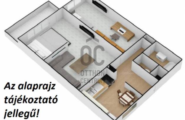Dunaújvárosi eladó lakás, 2 szobás, 53 négyzetméteres