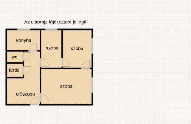 Lakás eladó Szeged, 53 négyzetméteres