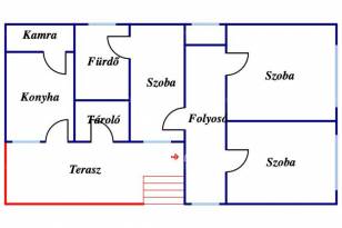 Eladó 3 szobás családi ház Szentistván
