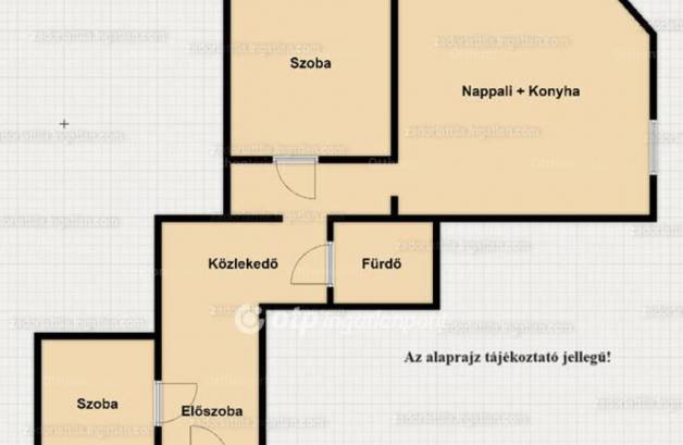 Budapest, lakás eladó, Víziváros, 2+1 szobás