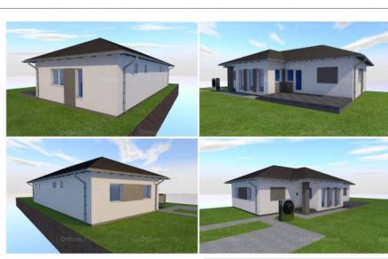 Új Építésű eladó családi ház Kiskunlacháza, 1+3 szobás