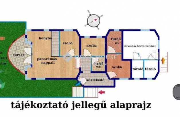 Budapest, házrész eladó, Hosszúrét, 8 szobás, új építésű