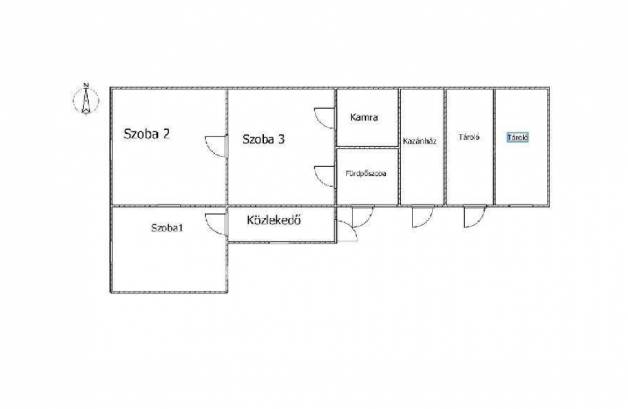 Fábiánsebestyéni eladó családi ház, 3 szobás, 100 négyzetméteres
