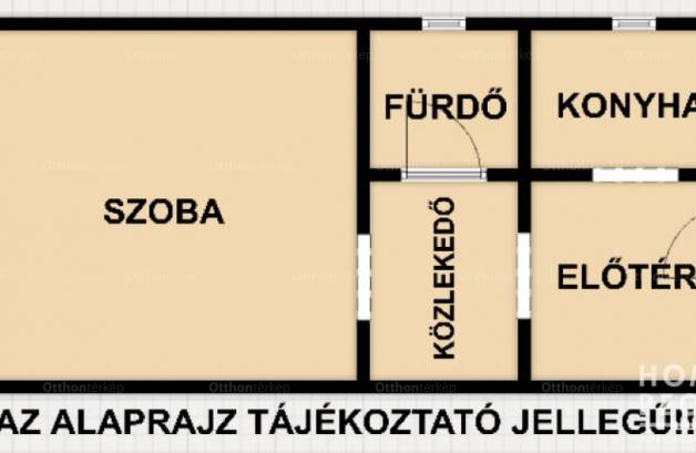 Szegedi eladó házrész, 1 szobás, 59 négyzetméteres