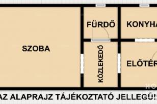 Szegedi eladó házrész, 1 szobás, 59 négyzetméteres