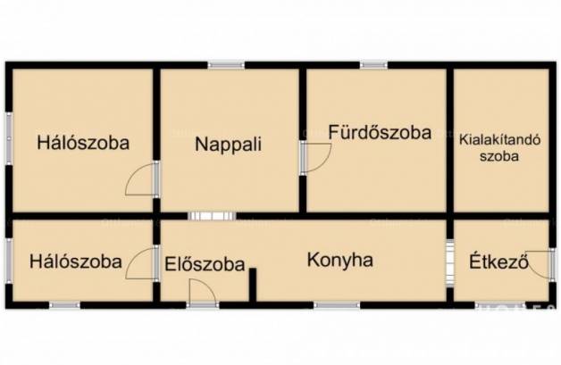 Maroslelei eladó családi ház, 2+2 szobás, 85 négyzetméteres