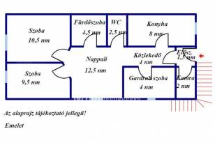 Gyulai eladó családi ház, 3+4 szobás, 128 négyzetméteres
