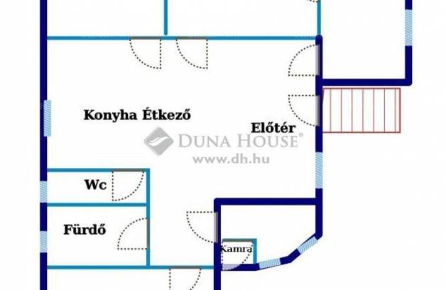Pécsi családi ház eladó, 130 négyzetméteres, 4 szobás