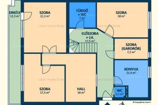 Eladó lakás Lipótvárosban, 8 szobás