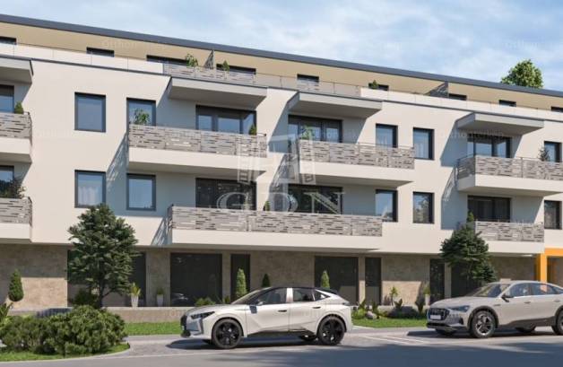 Tatai új építésű lakás eladó, 67 négyzetméteres, 3 szobás