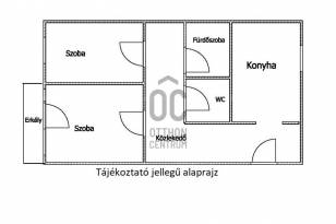 Budapesti lakás kiadó, 54 négyzetméteres, 2 szobás