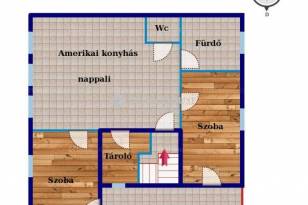 Eladó 3 szobás lakás Budafokon, Budapest, Vöröskereszt utca