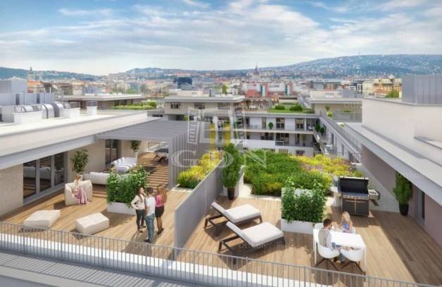 Budapest eladó új építésű lakás Angyalföldön a Dévai utcában, 67 négyzetméteres