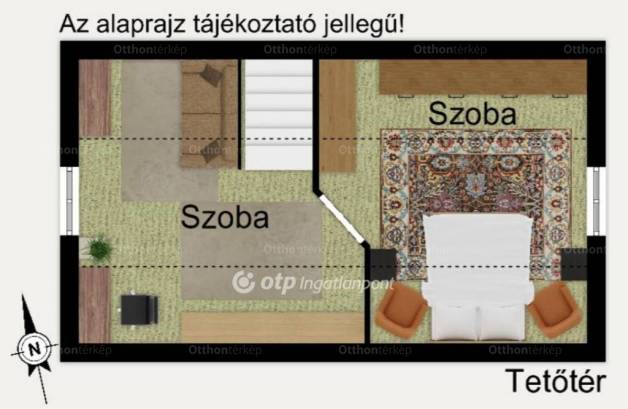 Eladó 2+1 szobás családi ház Bocskaikert