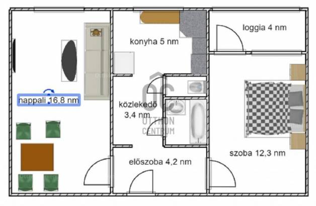 Eladó 2 szobás lakás Óbudán, Budapest, Szentendrei út