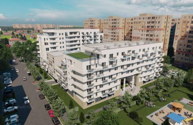 Budapest eladó új építésű lakás Kispesten a Zrínyi utcában, 50 négyzetméteres
