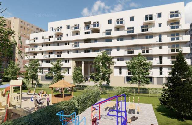 Eladó új építésű lakás Kispesten, XIX. kerület Zrínyi utca, 2 szobás
