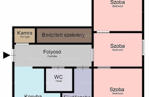Budapesti lakás eladó, Alsórákos, 2+1 szobás