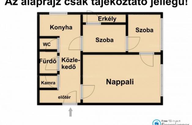 Lakás eladó Szeged, 64 négyzetméteres