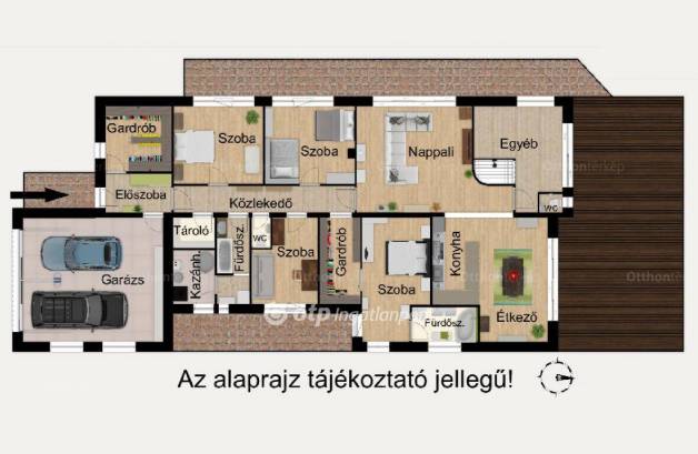 Eladó családi ház Debrecen, 4 szobás