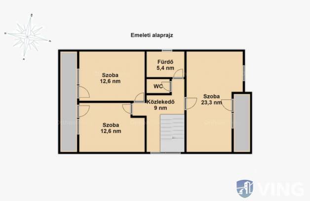 Velencei eladó családi ház, 5 szobás, 160 négyzetméteres