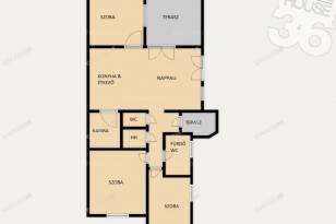 Kecskeméti eladó családi ház, 4 szobás, 103 négyzetméteres