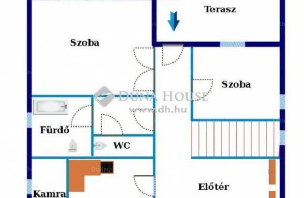 Családi ház eladó Kecskemét, a Jegenyefa utcában, 120 négyzetméteres