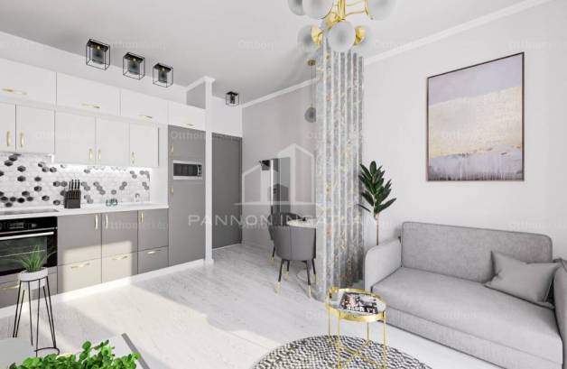 Balatonfenyves új építésű lakás eladó, 1+1 szobás