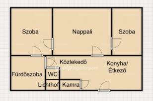 Budapest 3 szobás lakás eladó, Palotanegyedben