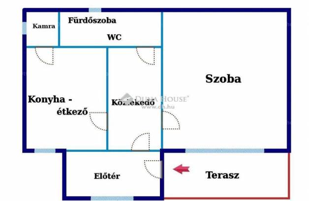 Eladó 1 szobás családi ház Budafokon, Budapest, Szél utca