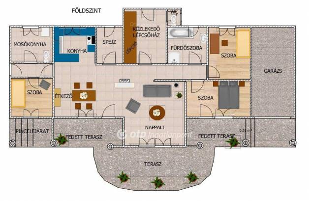 Csanyteleki eladó családi ház, 5 szobás, 142 négyzetméteres