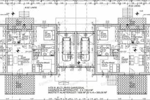 Szadai új építésű ikerház eladó, 232 négyzetméteres, 8 szobás