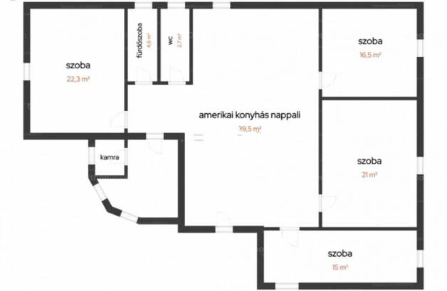 Pécsi családi ház eladó, 120 négyzetméteres, 4 szobás