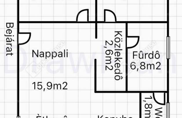 Zákányi eladó családi ház, 2 szobás, 68 négyzetméteres