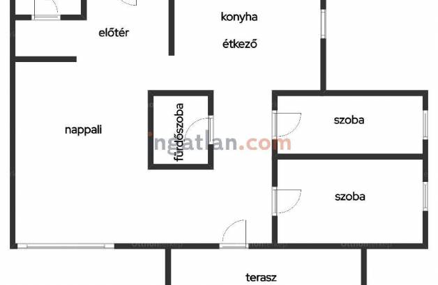 Budapesti lakás eladó, Lipótmező, 1+2 szobás