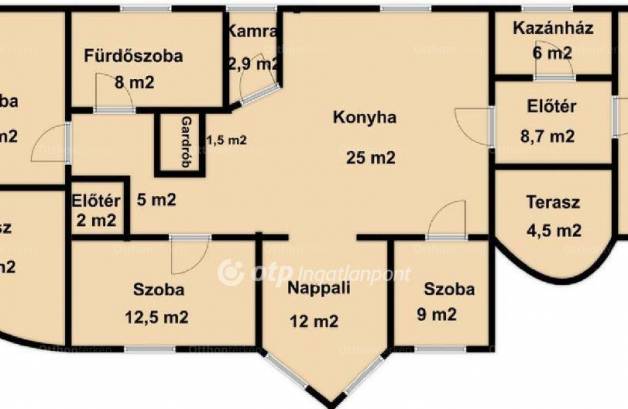 Hosszúpályi családi ház eladó, 135 négyzetméteres, 5 szobás