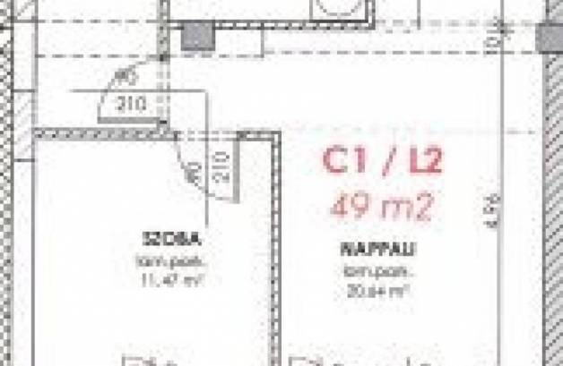 Lakás eladó Komárom, 52 négyzetméteres