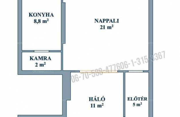 Budapesti lakás eladó, Németvölgy, 2 szobás