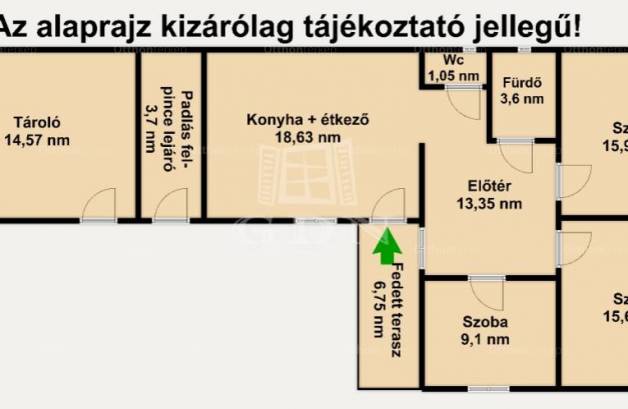 Eladó családi ház Tura, 3 szobás