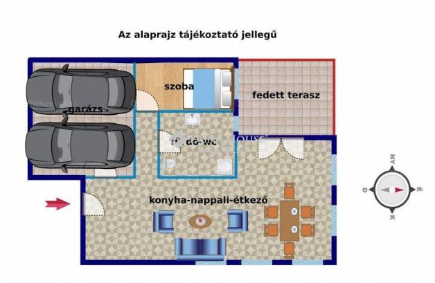 Iváncsai családi ház eladó, 148 négyzetméteres, 2 szobás